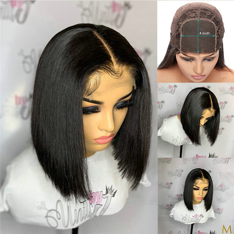 Rylan Hair 4x4 Lace Closure Bob Wig Super Double Drawn