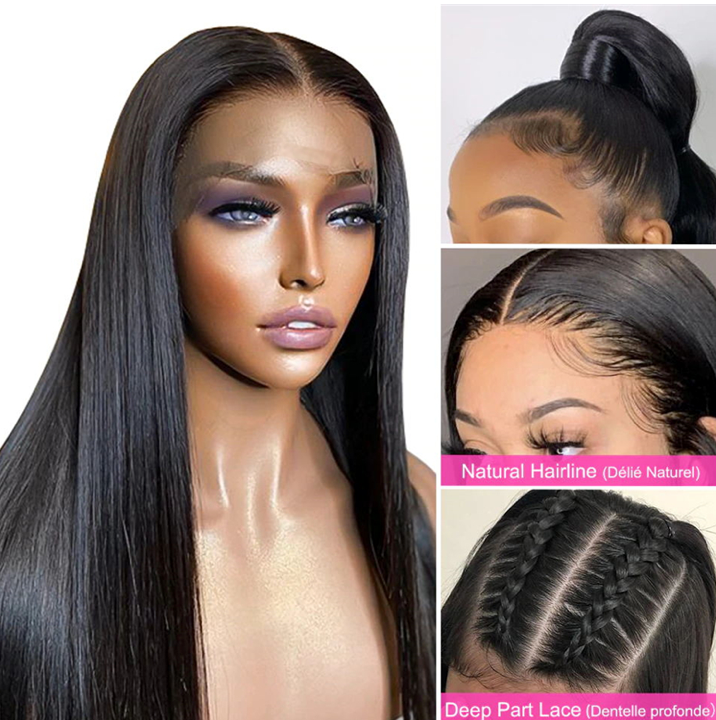 UNDETECTABLE INVISIBLE LACE GLUELESS 13X6 FRONTAL LACE WIG | REAL HD LACE